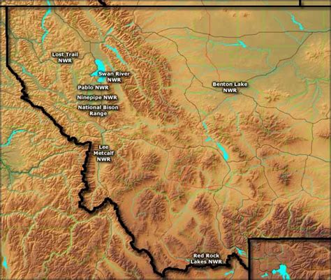 National Wildlife Refuges in Montana