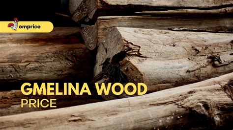 Gmelina Wood Price List and Size in Philippines 2024