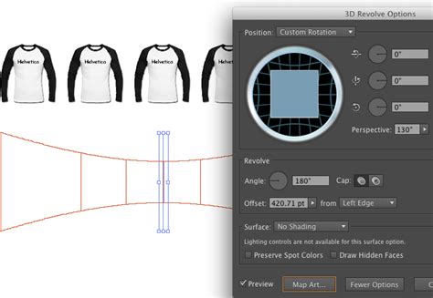 perspective - How to create a vanishing point on a curved surface? - Graphic Design Stack Exchange