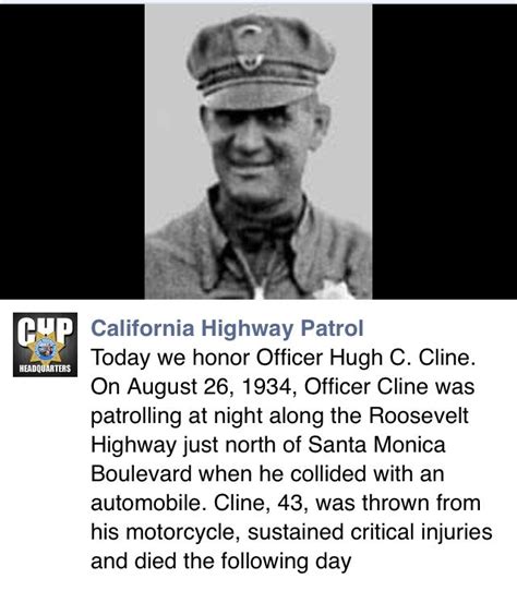 California Highway Patrol. Remember the fallen. | California highway patrol, Remember the fallen ...