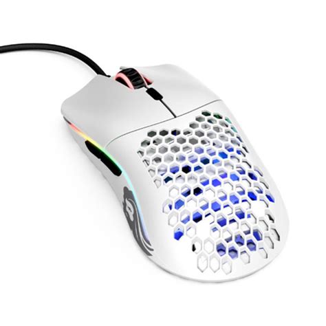 GLORIOUS GAMING MOUSE MODEL O MATTE WHITE-Wired - Game ON