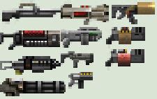 Quake 2 Pixelized weapons by Fresherator on DeviantArt