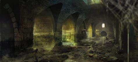 ArtStation - The Witcher 3: Wild Hunt Sewers Concept Art, Marek Madej