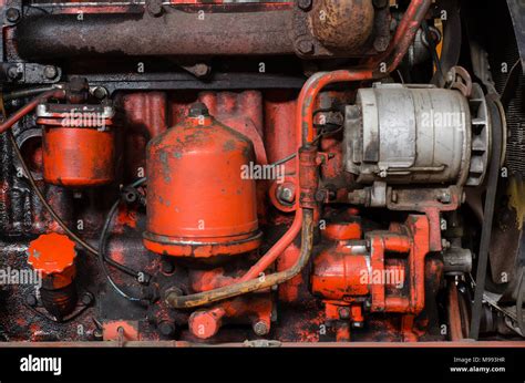 Old Tractor Motor High Resolution Stock Photography and Images - Alamy