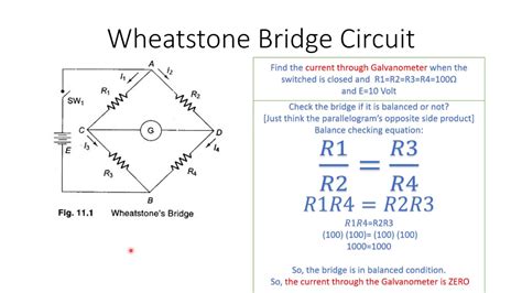 Diagram Of Wheatstone Bridge