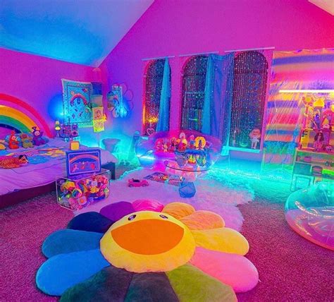 Pin by Ally on Screenshots | Neon room, Chill room, Indie room decor