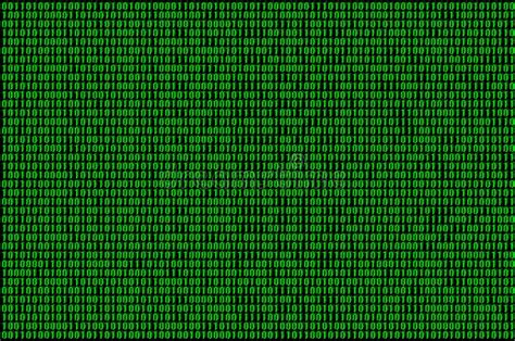 Green binary code stock illustration. Illustration of digital - 120723342