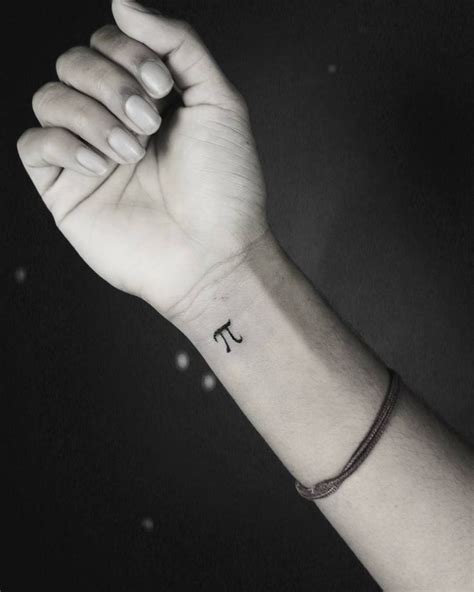 PI symbol tattoo @stellatxttoo stellatxttoo | 문신