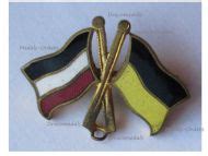 Austria Hungary WWI KuK War Double Headed Eagle Vienna Wien Flags Coat Arms Cap Badge Patriotic ...