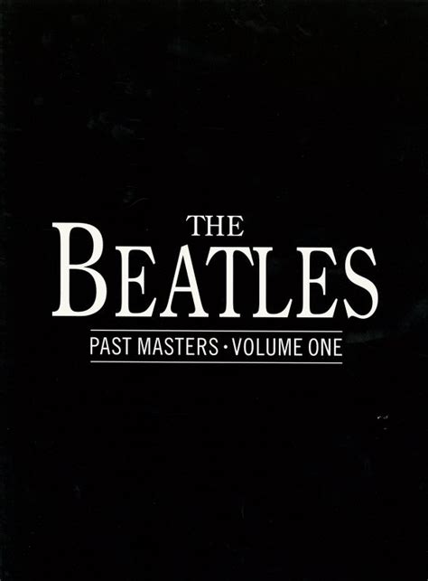 THE BEATLES PAST MASTER VOL 1 - Feeling Musique