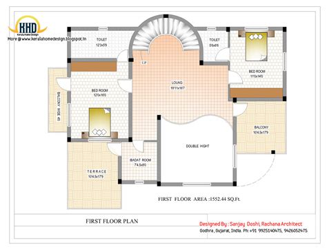 Duplex House Plan and Elevation - 3122 Sq. Ft. | Indian House Plans