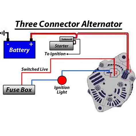 Car Alternator Charging Circuit Diagram