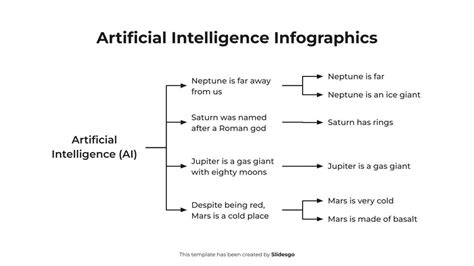 Artificial Intelligence Diagram Infographics