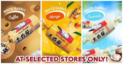 7-Eleven Now Has Three New White Rabbit Candy Flavours At $1.70 Per Packet