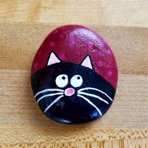 Easy Rock Painting Cats - Easy Painting