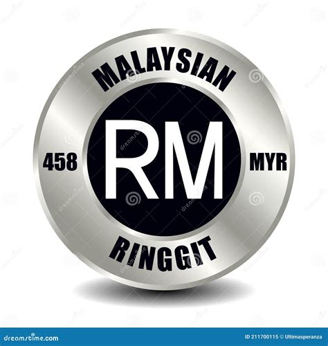 Malaysian ringgit MYR stock vector. Illustration of investment - 211700115