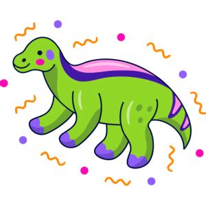 Dinosaur Stickers Png Transparent Elements