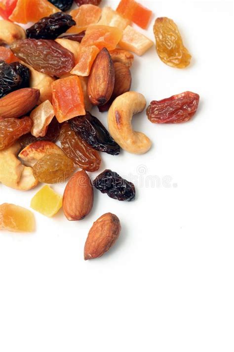 Dried fruits and nuts. Isolated on white , #affiliate, #fruits, #Dried ...