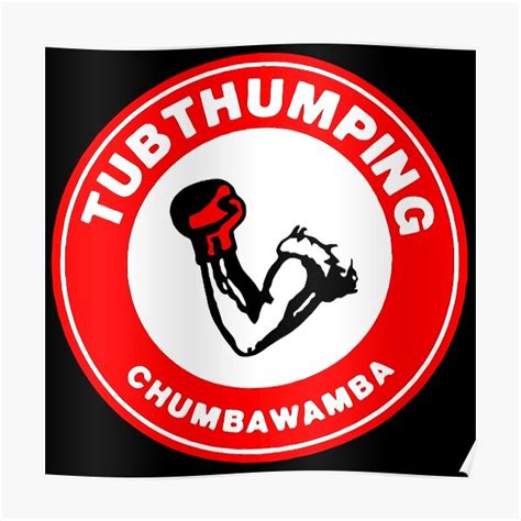 "Chumbawamba Tubthumping" Poster for Sale by CarolynJDelg | Redbubble