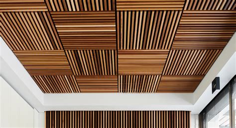 ecoustic® Timber Ceiling Blade | Timber ceiling, Wood slat ceiling, Wood ceiling panels