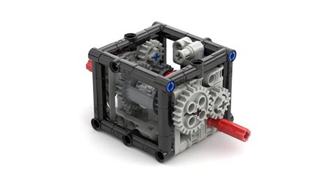 Lego Technic 3 Speed Differential Gearbox (First Prototype) - Lego ...