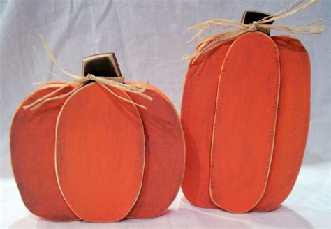 Wooden pumpkins | Craft Ideas | Pinterest