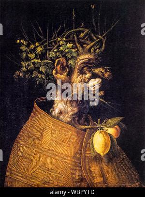 Giuseppe Arcimboldo, Winter, (The Four Seasons), painting, 1563 Stock Photo - Alamy