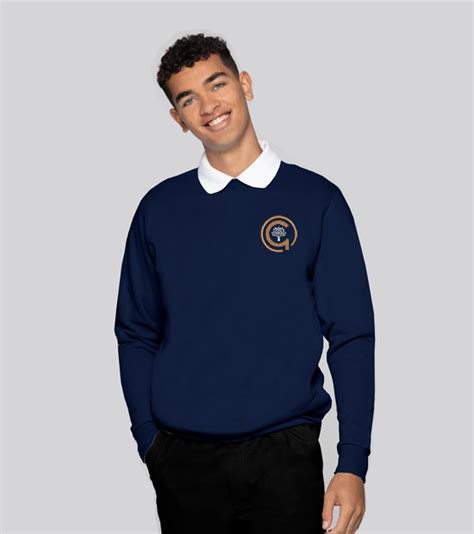 North Gosforth Academy Navy Day Sweatshirt with Logo (Unisex) : Michael Sehgal and Sons Ltd ...