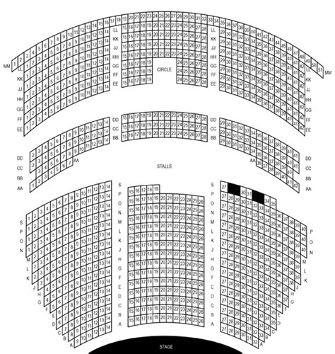 Pavilion Theatre, Weymouth | Seating Plan, view the seating chart for ...