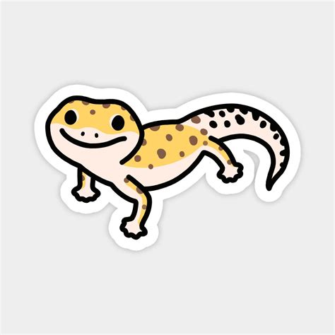 Leopard gecko magnet leopard gecko – Artofit