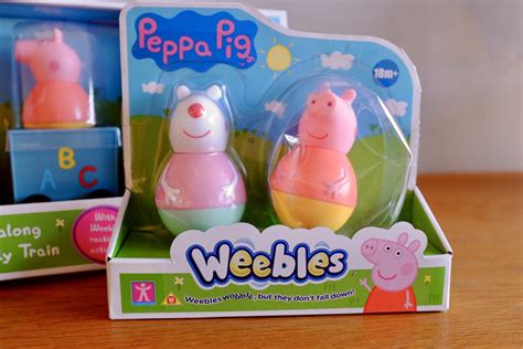 Peppa Pig Weebles Pull-Along Wobbily Train | AD - Run Jump Scrap!