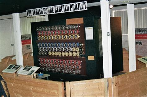 Alan Turing Bombe / BOMBE decryption machine, Bletchley Park Museum | The ... - In his seminal ...