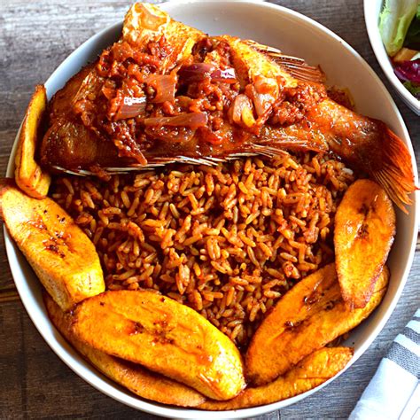 Jollof Rice & Dodo (Plantain) – Rookz Kitchen