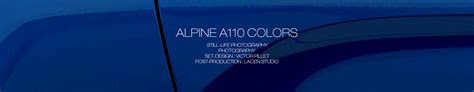 Alpine A110 Colors on Behance