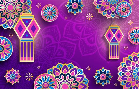 Rangoli Diwali Background 10514027 Vector Art at Vecteezy