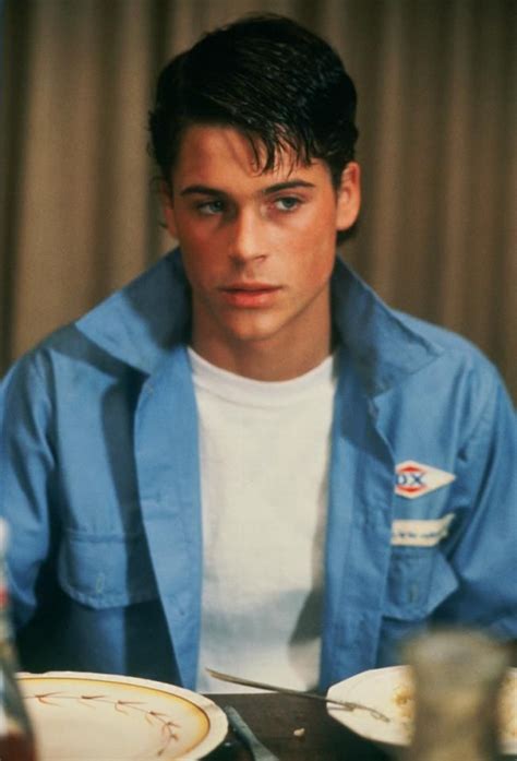 Rob Lowe in The Outsiders, Sodapop | Casting Call | Pinterest