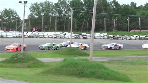 Wiscasset Speedway Pro-Stock Heat 1 6.27.15 - YouTube