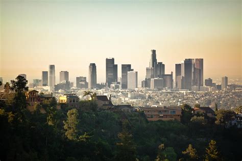 HD Los Angeles Skyline Background Pictures Wallpaper | Download Free ...