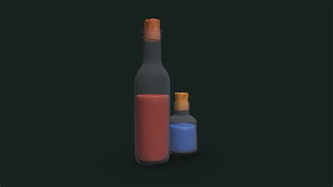 Potions - Download Free 3D model by Jessie Cuvelier (@JessieCuvelier ...