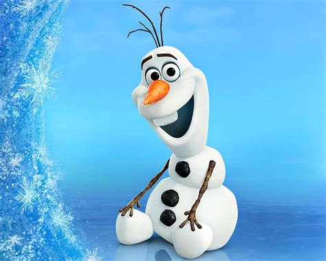 Olaf The Snowman Frozen Wallpaper