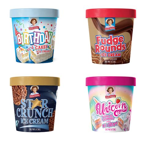 Four New Hudsonville Little Debbie® Ice Cream Flavors Added