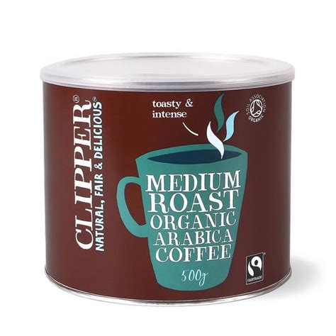 Organic Roast Arabica Medium Instant Coffee in 500g from Clipper