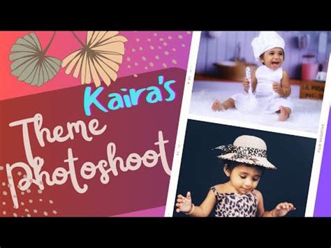 1st Birthday Photo shoot | Chef Theme Photography ||l Kids Photoshoot ...