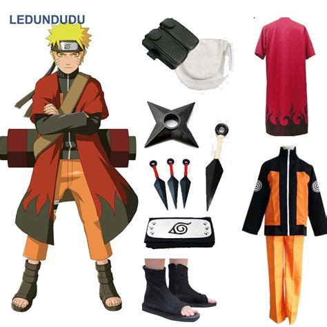 Anime Clothes Naruto Cosplay Halloween Costumes Outfit Party Clothes ...