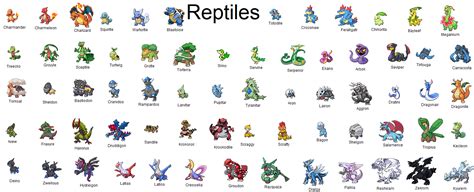 Reptiles con nombres - Imagui