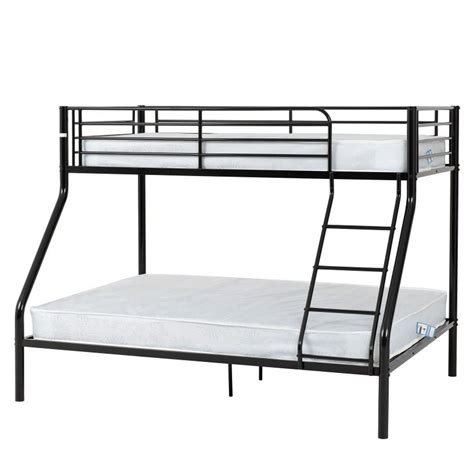 Tandi Triple Sleeper Bunk Bed in Black | Delta House and Home