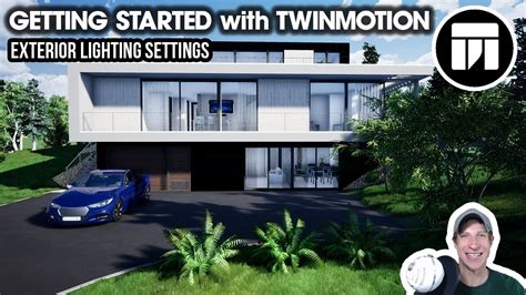 Getting Started RENDERING IN TWINMOTION (EP 7) - Exterior Lighting ...