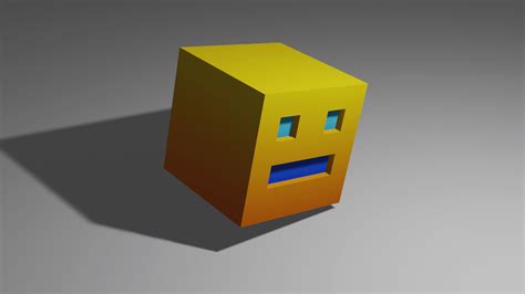 Geometry dash 3d rendered by me! : r/geometrydash