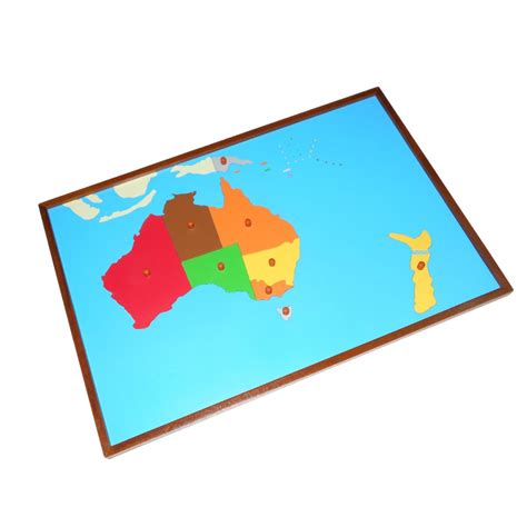 Map Puzzle: Australia – Montessori Materials, Learning Toys and ...