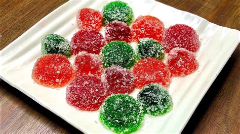 Jujubes Recipe | Homemade Gummy Candy Recipe | Jelly Candy Recipe ...